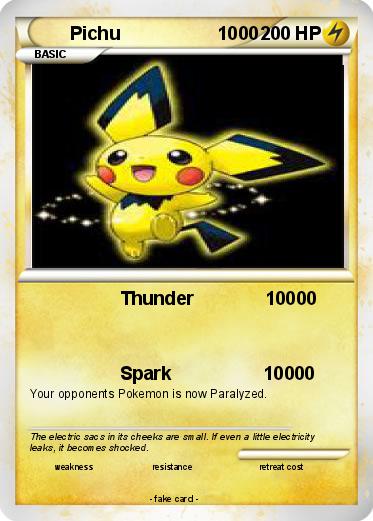 Pokemon Pichu                   1000
