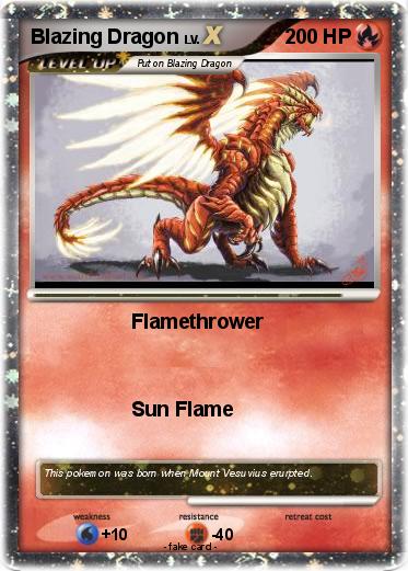 Pokemon Blazing Dragon