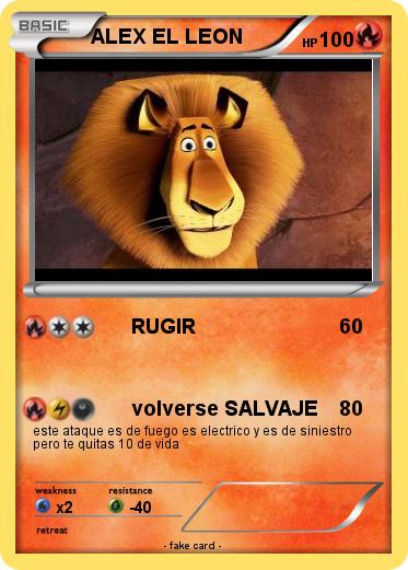 Pokemon ALEX EL LEON