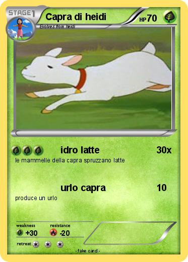 Pokemon Capra di heidi