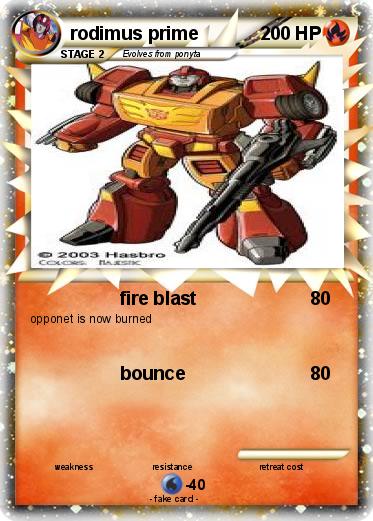 Pokemon rodimus prime