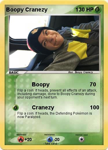 Pokemon Boopy Cranezy