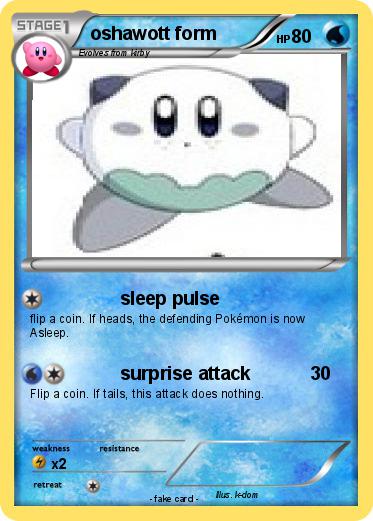 Pokemon oshawott form