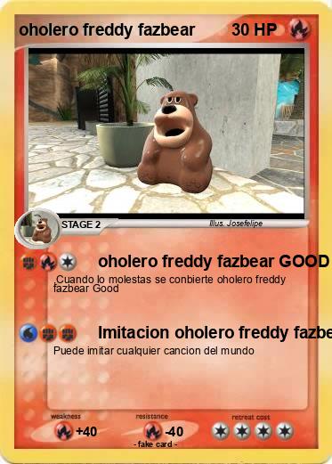 Pokemon oholero freddy fazbear
