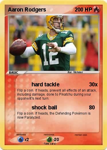 Pokemon Aaron Rodgers