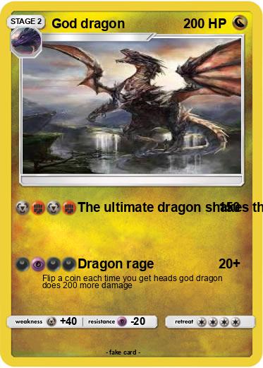 Pokemon God dragon