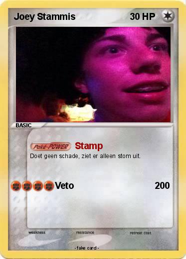 Pokemon Joey Stammis