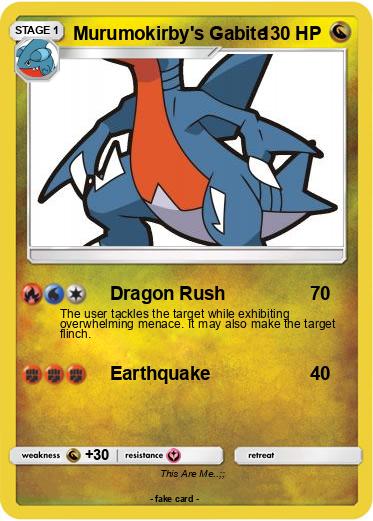 Pokemon Murumokirby's Gabite