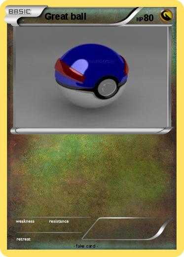 Pokemon Great ball