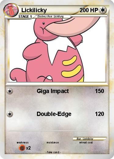 Pokemon Lickilicky
