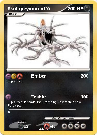 Pokemon Skullgreymon