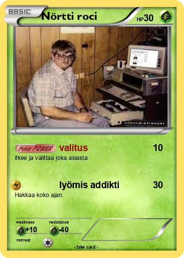 Pokemon Nörtti roci