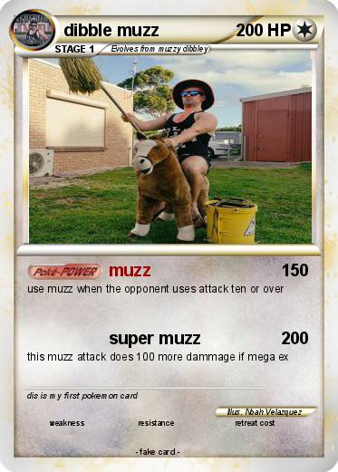 Pokemon dibble muzz