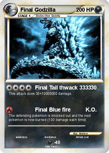 Pokemon Final Godzilla