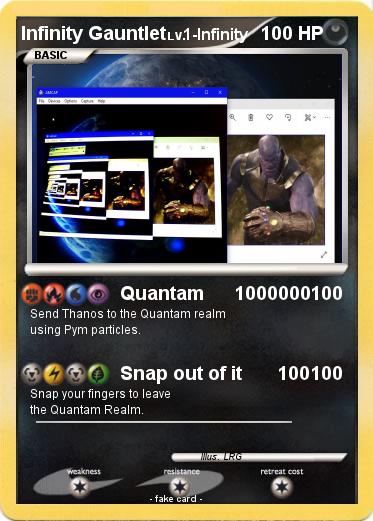 Pokemon Infinity Gauntlet