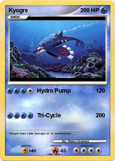 Pokemon Kyogre