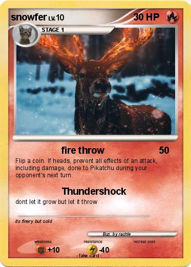 Pokemon snowfer