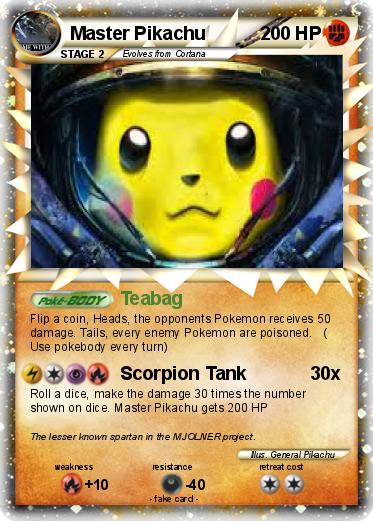 Pokemon Master Pikachu