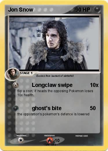 Pokemon Jon Snow