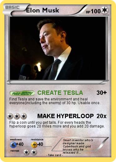 Pokemon Elon Musk