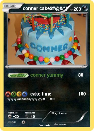 Pokemon conner cake$#@&^(*