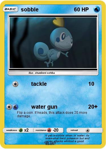 Pokemon sobble