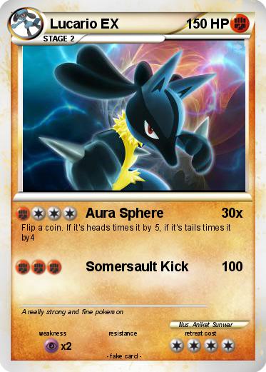 Pokemon Lucario EX