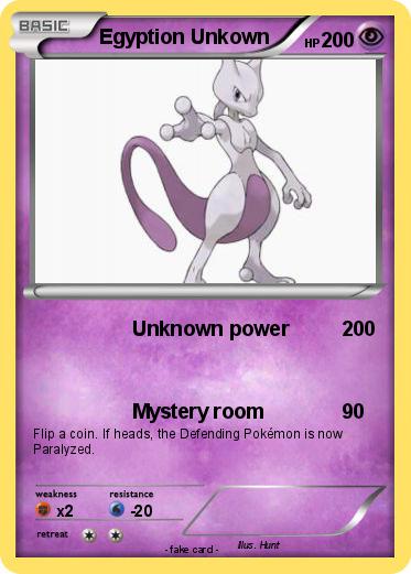 Pokemon Egyption Unkown