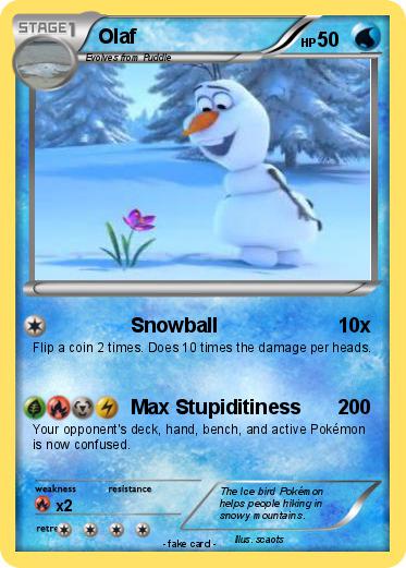 Pokemon Olaf