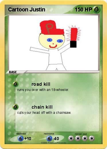 Pokemon Cartoon Justin