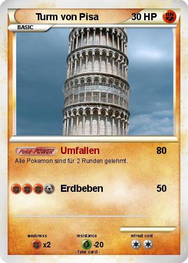 Pokemon Turm von Pisa