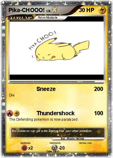 Pokemon Pika-CHOOO!