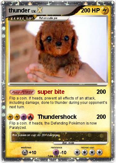 Pokemon thunder