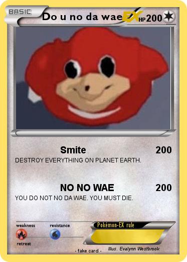 Pokemon Do u no da wae