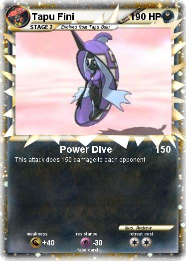 Pokemon Tapu Fini