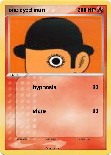 Pokemon one eyed man