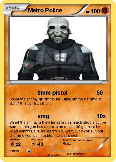 Pokemon Metro Police