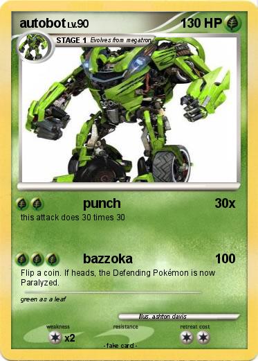 Pokemon autobot