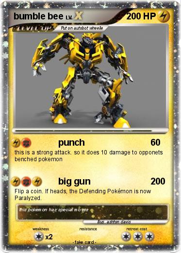 Pokemon bumble bee