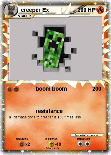 Pokemon creeper Ex