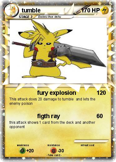 Pokemon tumble