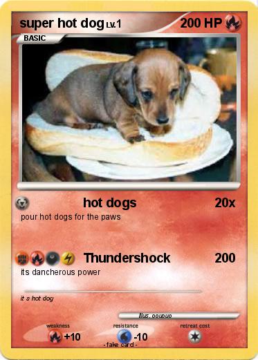 Pokemon super hot dog