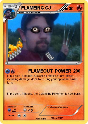 Pokemon FLAMEING CJ