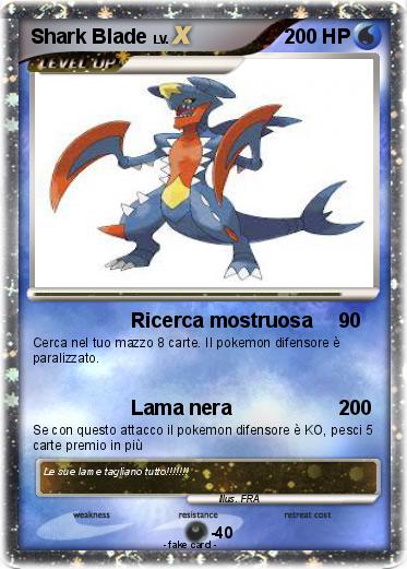 Pokemon Shark Blade