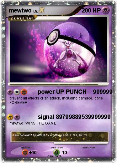 Pokemon mewtwo