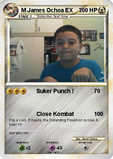 Pokemon M James Ochoa EX
