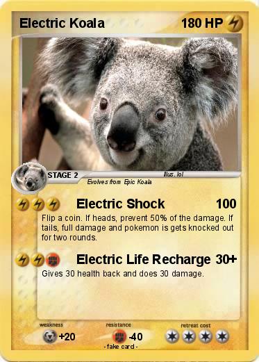 Pokemon Electric Koala