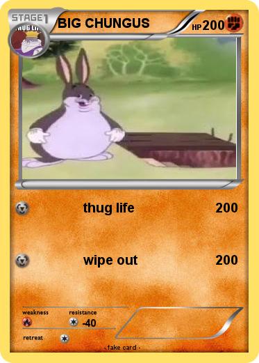 Pokemon BIG CHUNGUS