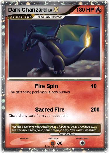 Pokemon Dark Charizard