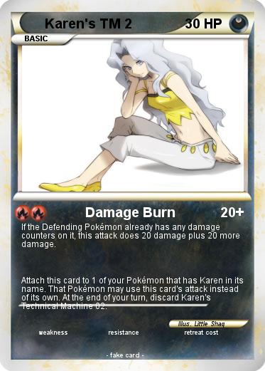 Pokemon Karen's TM 2